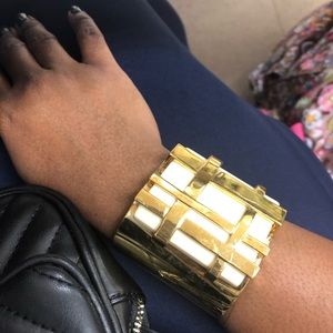 Gold Tory Burch cuff